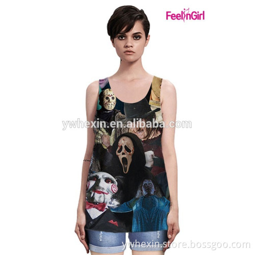 Breathable Anti-Shrink,Plus Size Eco-Friendly Feature Tank Tops